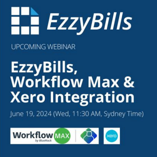 EzzyBills announces seamless integration with WorkflowMax by Blue Rock for enhanced workflow efficiency EzzyBills announces seamless integration with WorkflowMax by Blue Rock for enhanced workflow efficiency